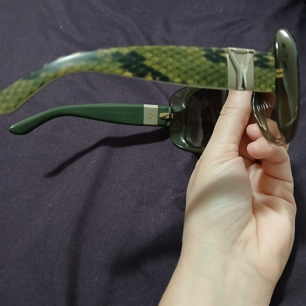 YvesSaintLaurent Snake Print Sunglasses
